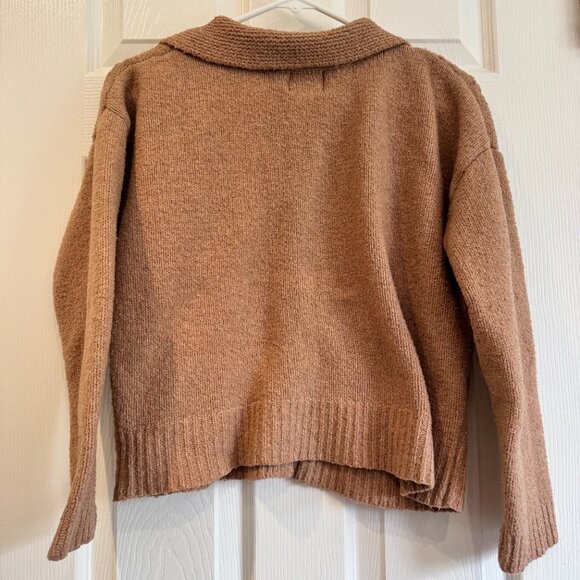 Pink Rose Size Large Grandmacore Cottage core Blush Pink Cropped - Picture 5 of 7